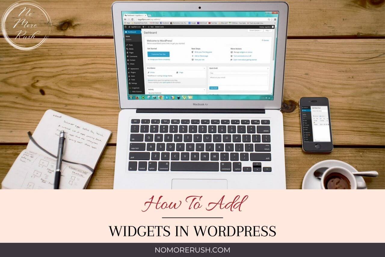 how to add widgets in wordpress