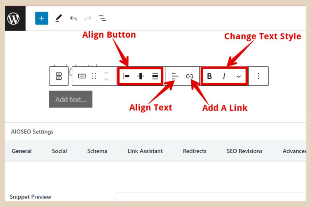 button format box