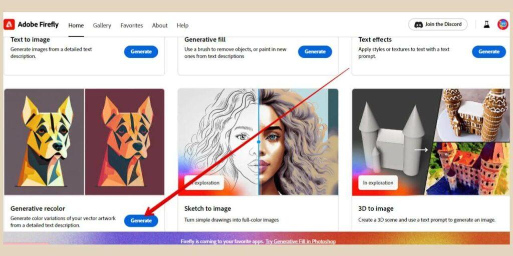 adobe firefly generative recolour