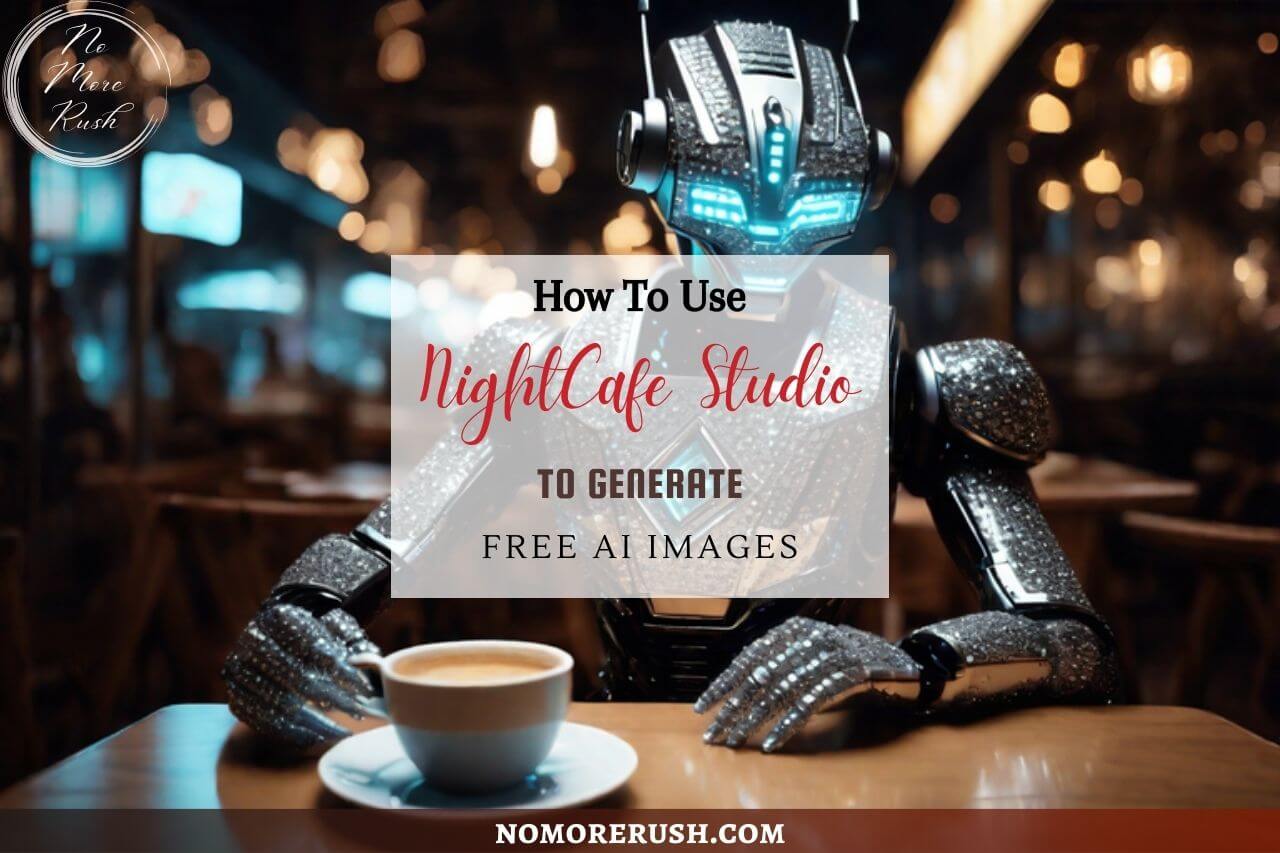 how to use nightcafe studio