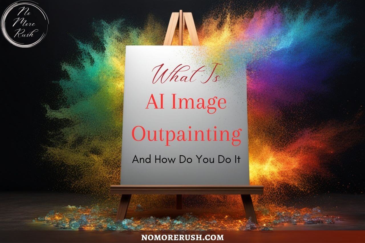 what is ai image outpainting