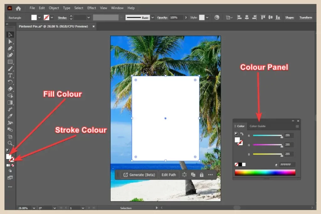 changing colours in adobe illustrator