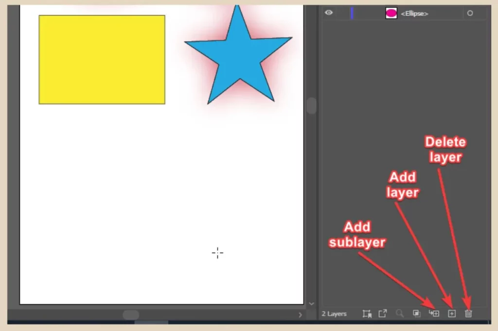 adding and deleting layers in adobe illustrator