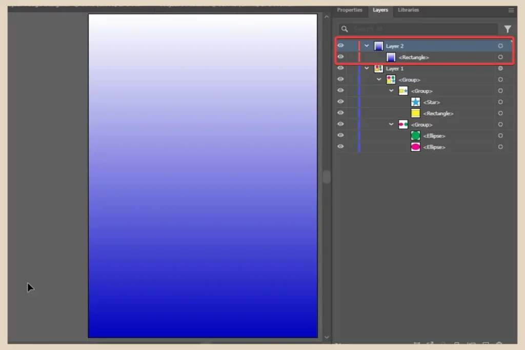 layer order in adobe illustrator