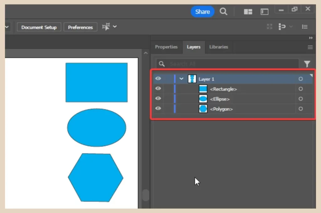 layers in adobe illustrator